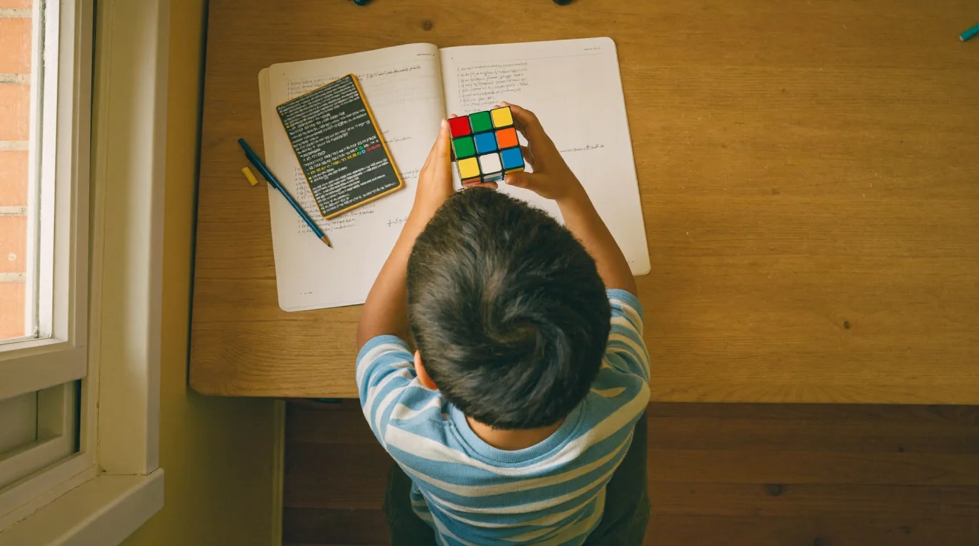 Beneficios del cubo de Rubik para niños